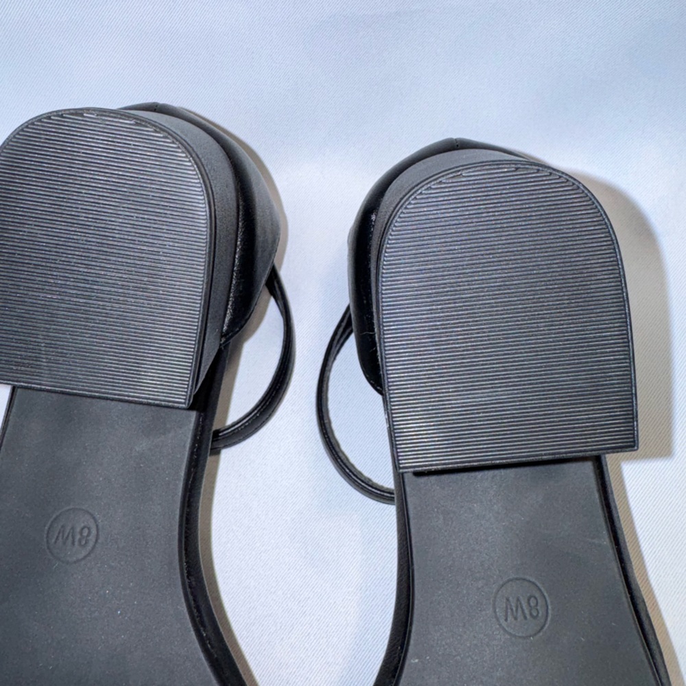 Amazon Essentials Black Strap Heels - image 9